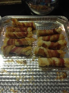 bacon wraps cooked